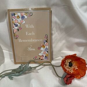 Author signed book: With Each Remembrance, Flavia